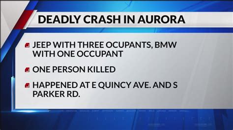 One dies in Aurora crash on Parker Road